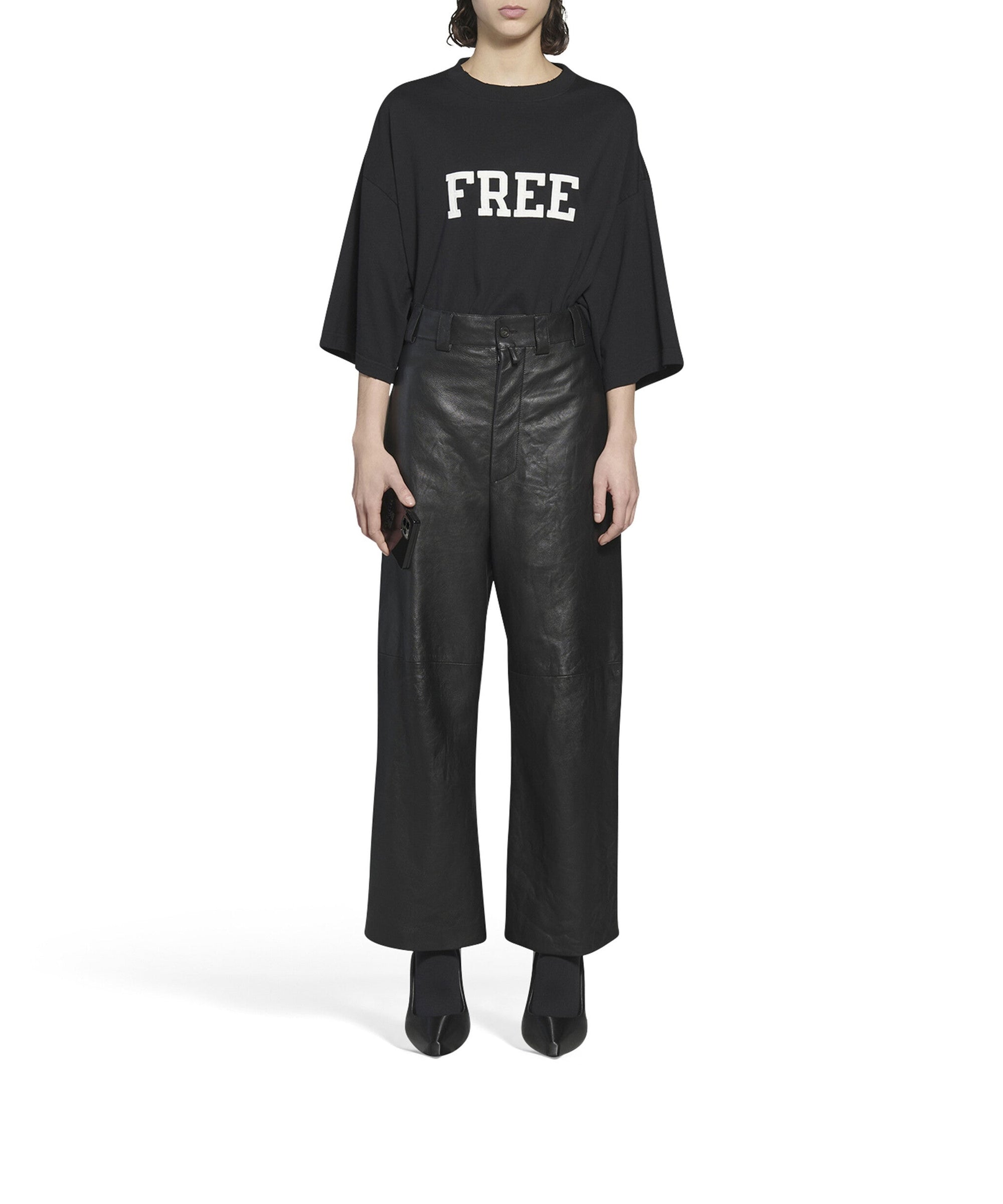 Cropped Pants - Black
