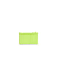 Car fluo yellow Long Coin And Card Holder - Fluo Yellow