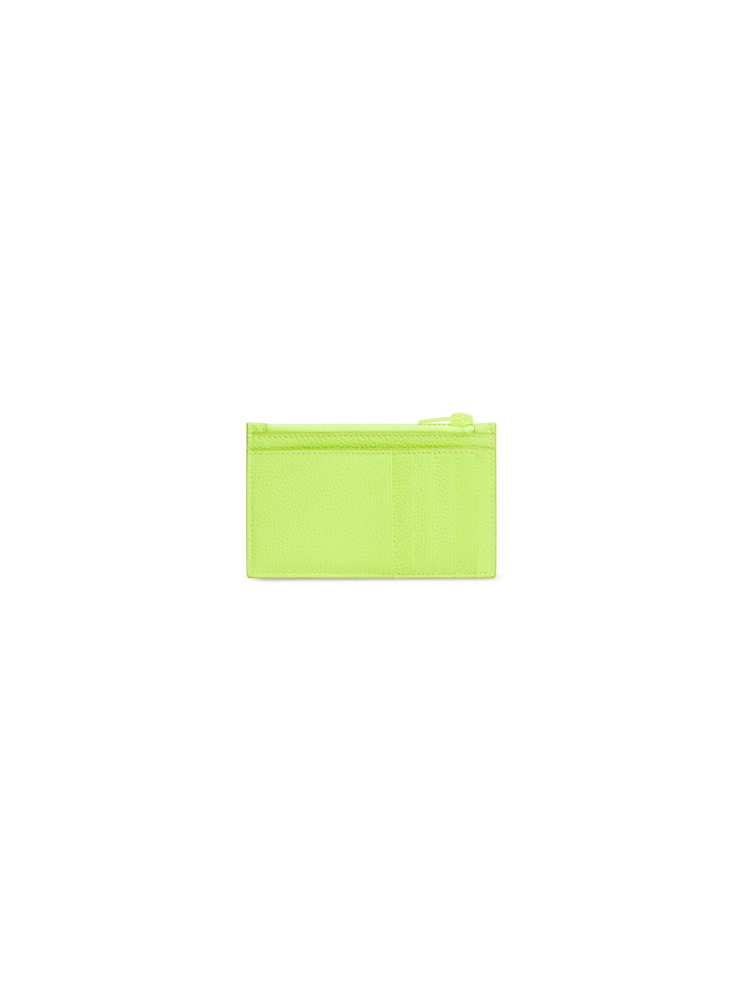 Car fluo yellow Long Coin And Card Holder - Fluo Yellow