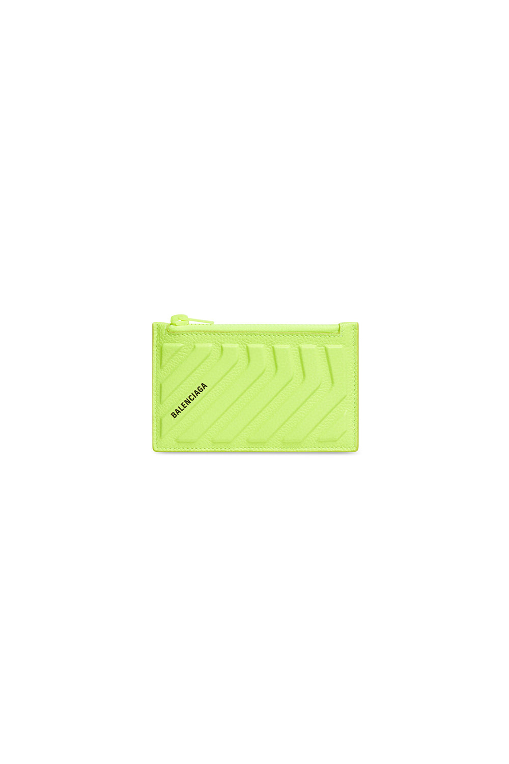 Car fluo yellow Long Coin And Card Holder - Fluo Yellow
