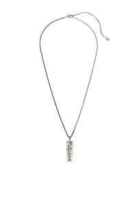McQueen Graffiti black Necklace - Black & Vrv