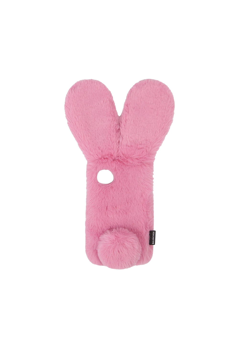 Fluffy Bunny pink IPhone 12 Case - Pink