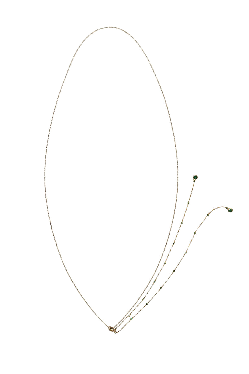 Dot grass Necklace - Grass