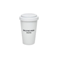 Singapore Coffee Cup - White