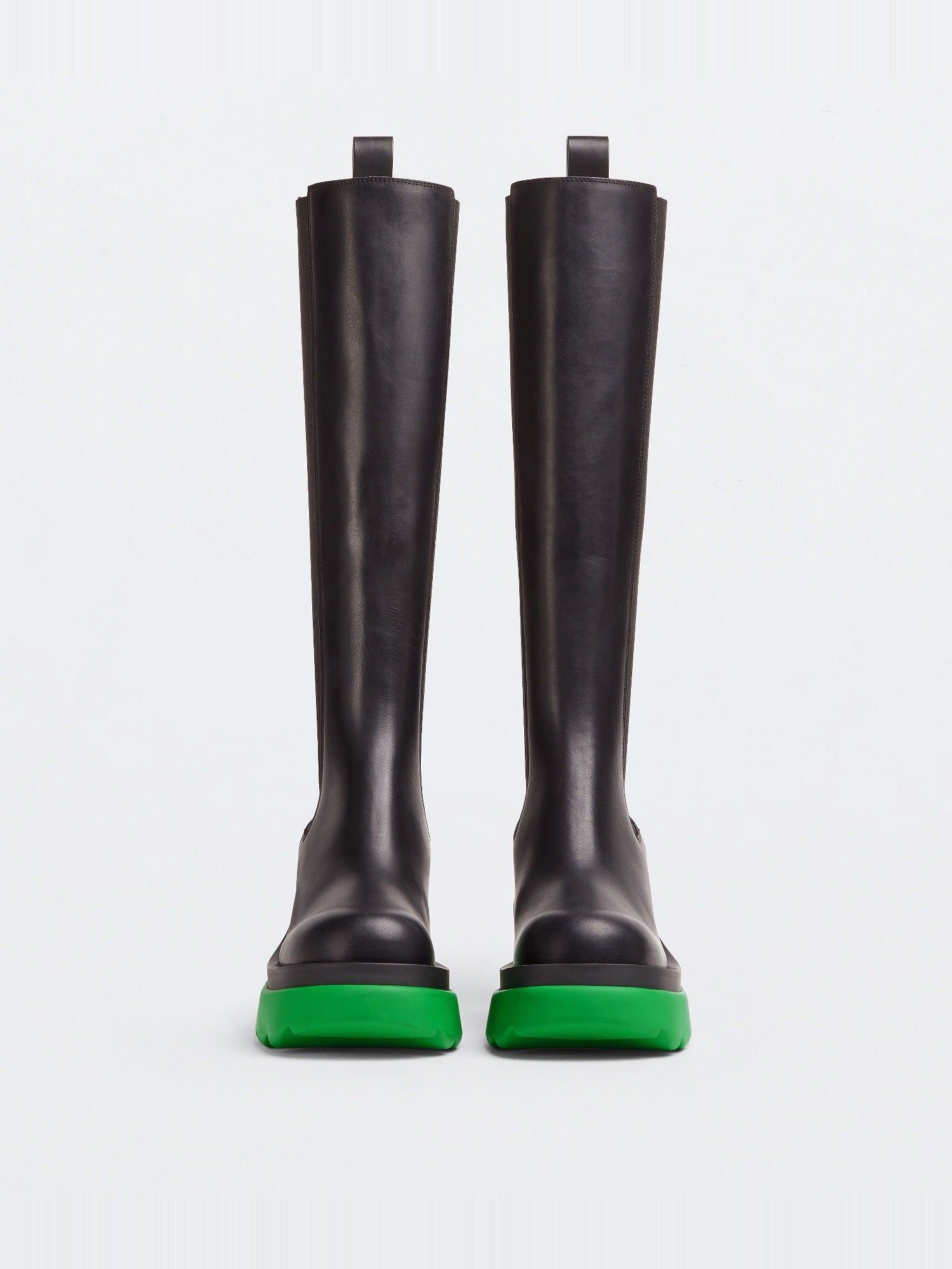 Flash black grass 95mm Chelsea Boots - Black Grass