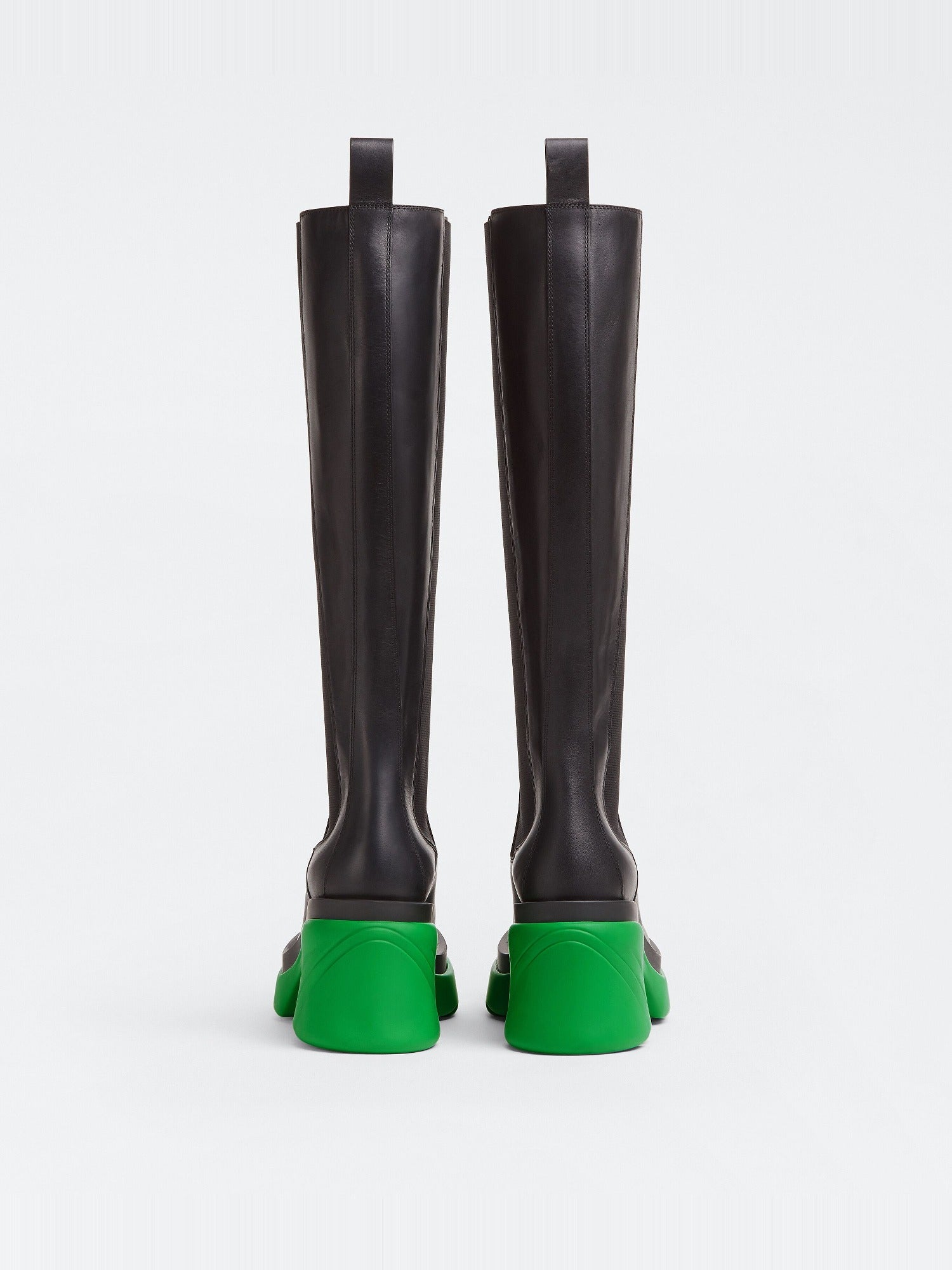Flash black grass 95mm Chelsea Boots - Black Grass