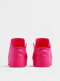 Rubber Flash cranberry 95mm Clogs - Cranberry