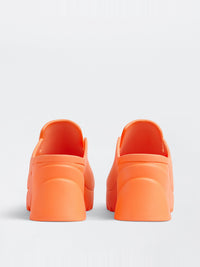 Rubber Flash papaya 95mm Clogs - Papaya