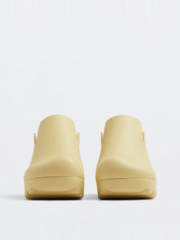 Rubber Flash tapioca 95mm Clogs - Tapioca