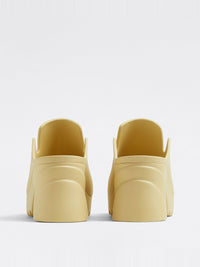 Rubber Flash tapioca 95mm Clogs - Tapioca