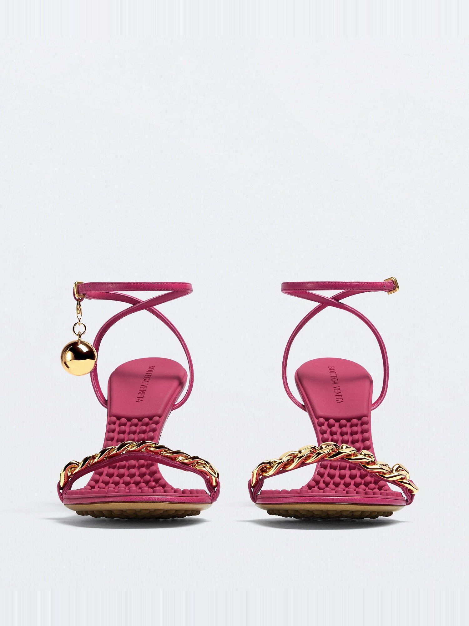 Dot hollyhock 90mm Sandals - Hollyhock