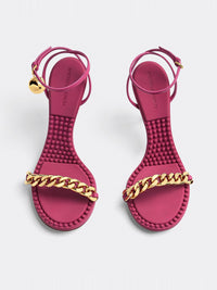 Dot hollyhock 90mm Sandals - Hollyhock