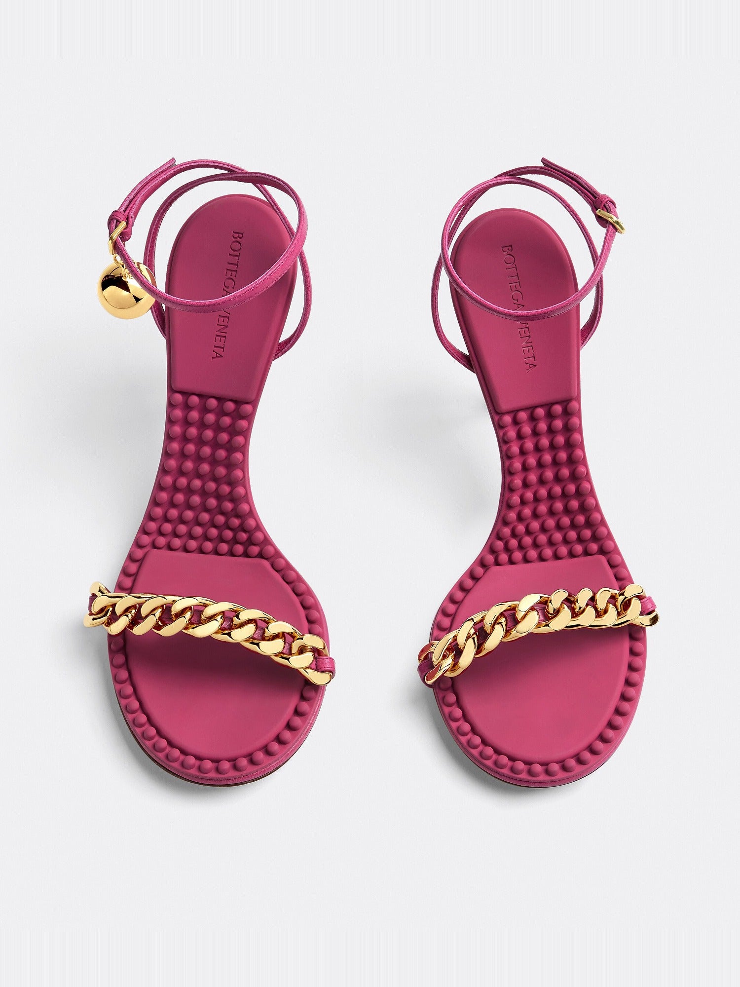 Dot hollyhock 90mm Sandals - Hollyhock