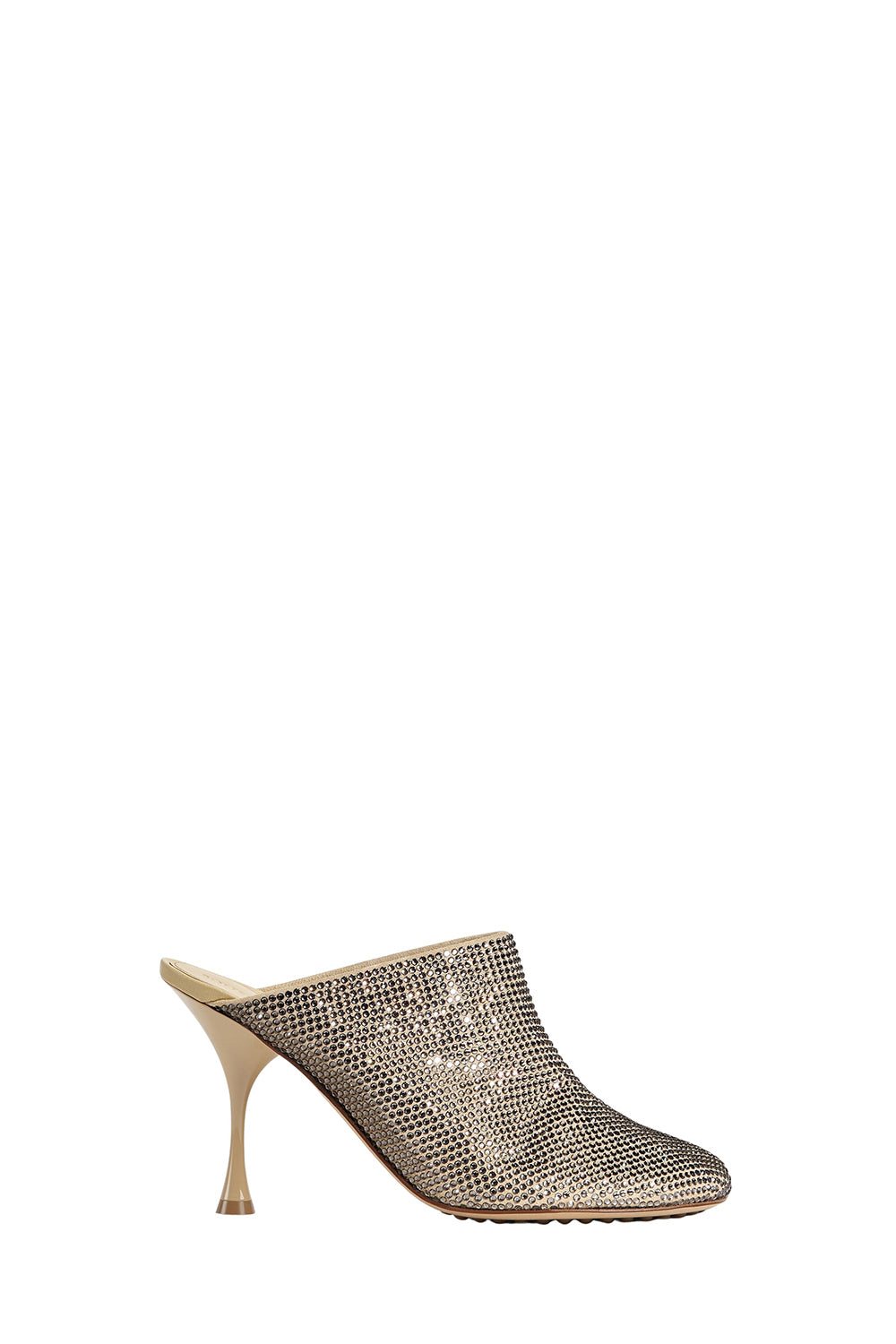 Sparkle Dot Sock cane sugar 90mm Mules - Cane Sugar