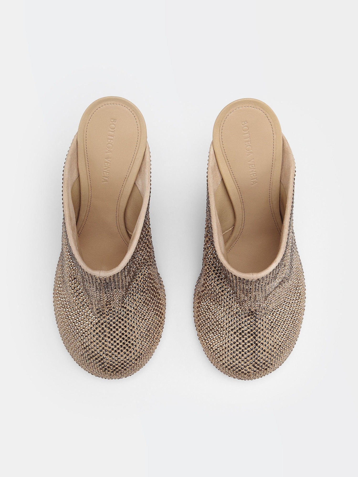 Sparkle Dot Sock cane sugar 90mm Mules - Cane Sugar