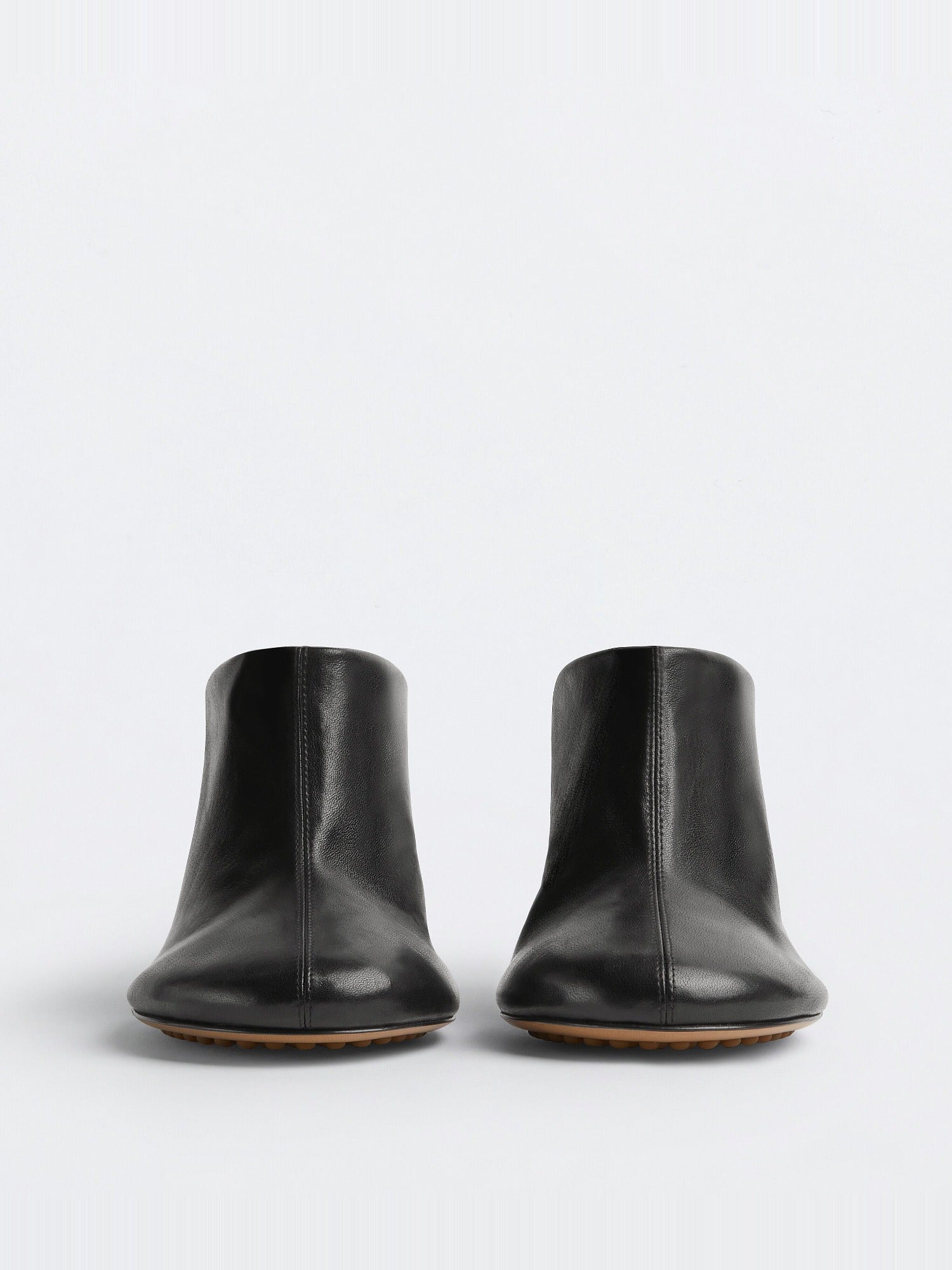 Dot Sock black 90mm Mules - Black