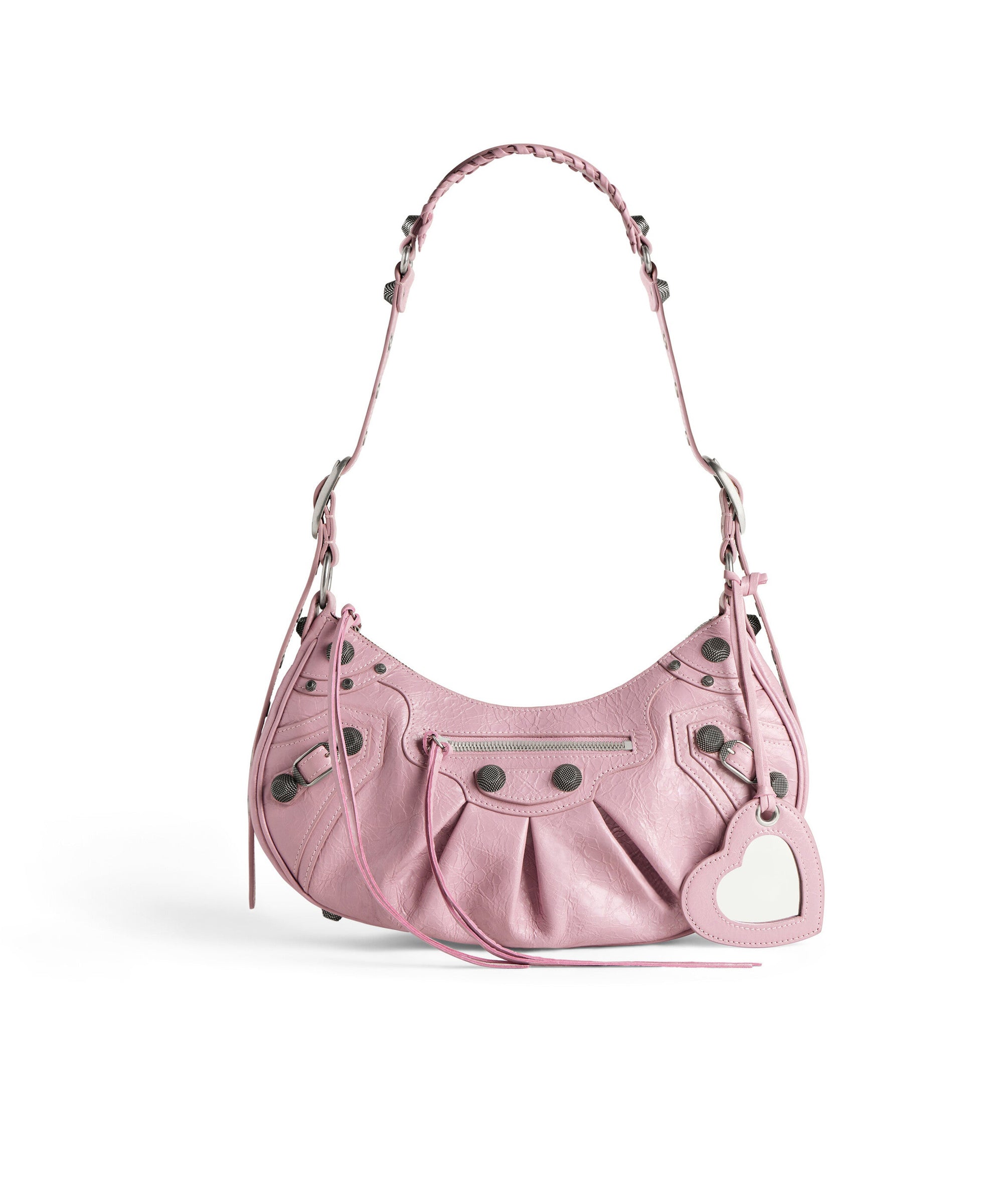 Le Cagole Small Shoulder Bag - Powder Pink