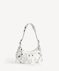 Le Cagole Shoulder Bag Small - Optic White