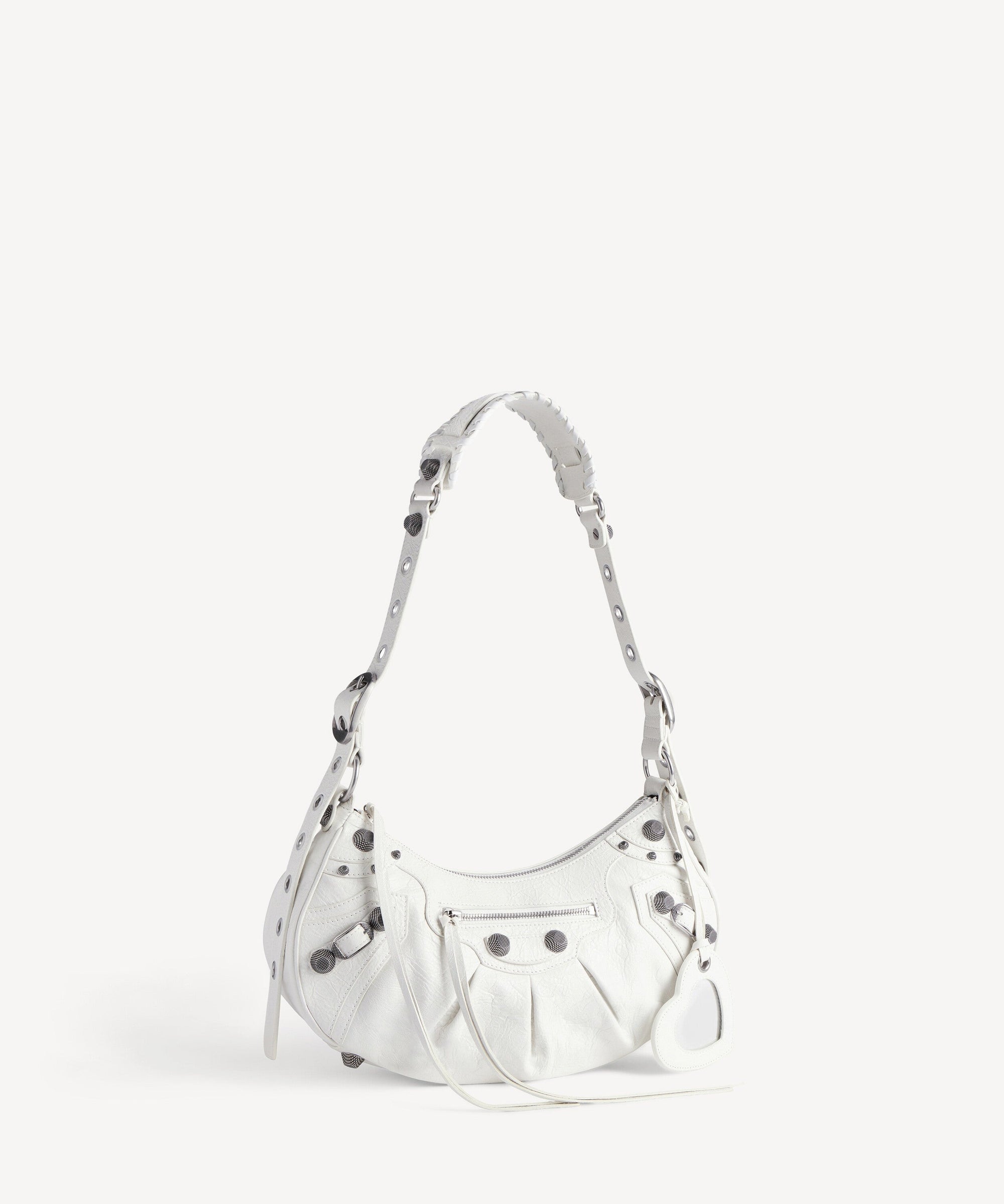 Le Cagole Shoulder Bag Small - Optic White