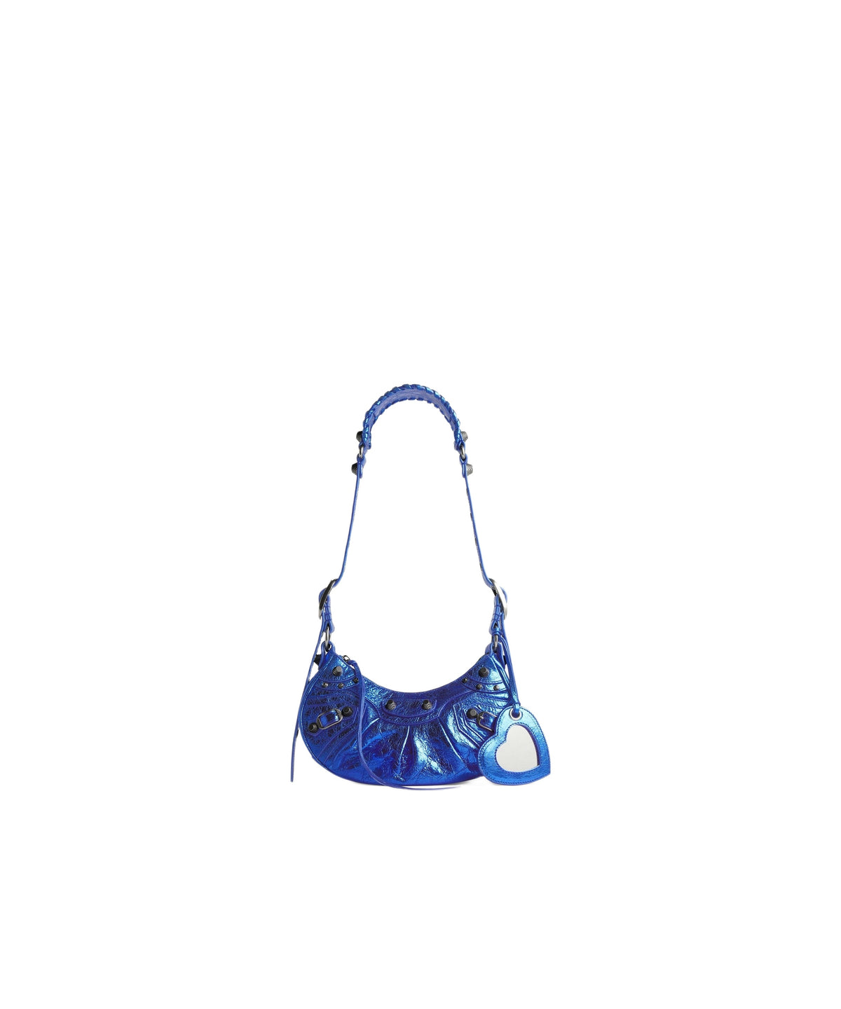 CAGOLE / Le Cagole XS Shoulder Bag Metallized - Blue