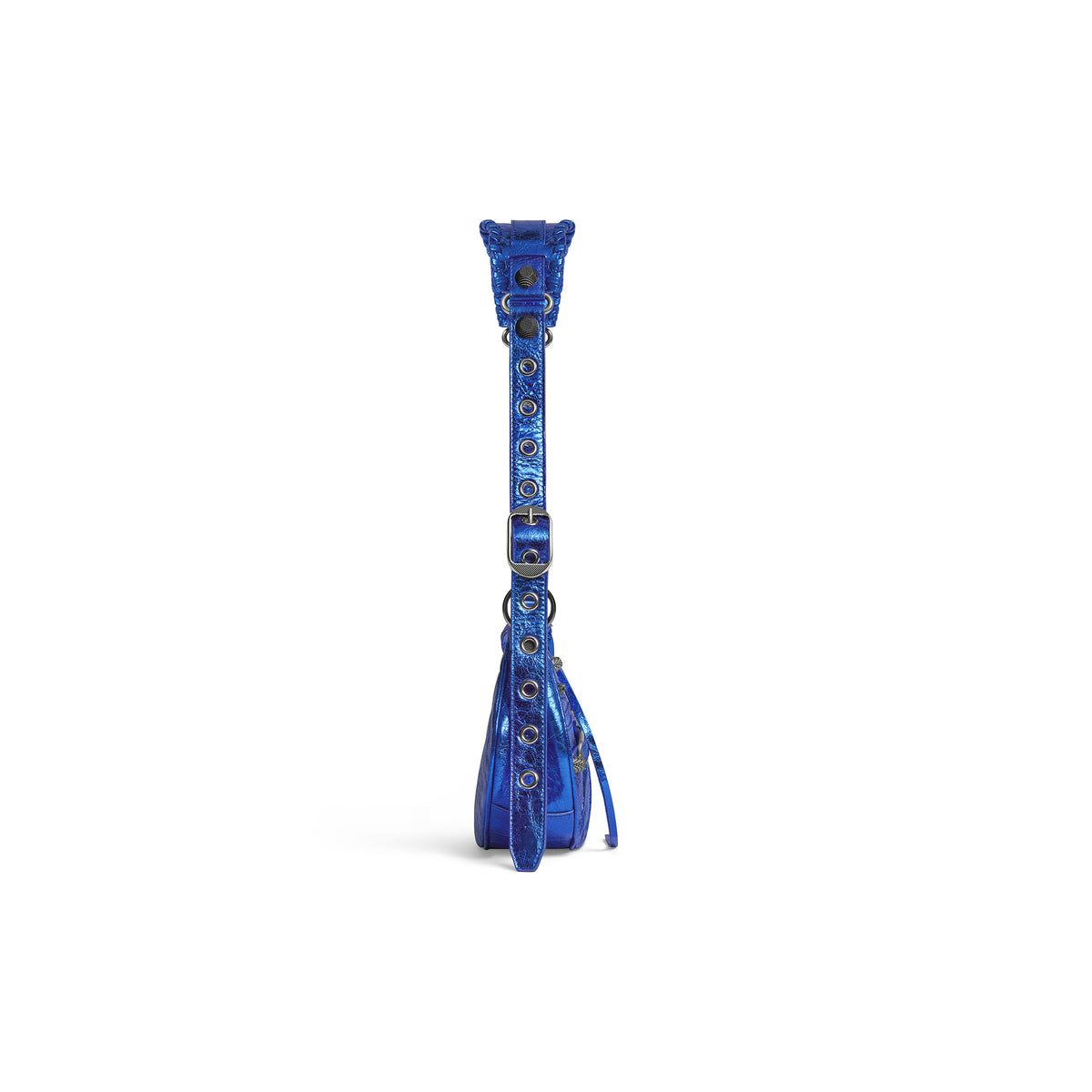 Le Cagole XS Shoulder Bag Metallized - Blue