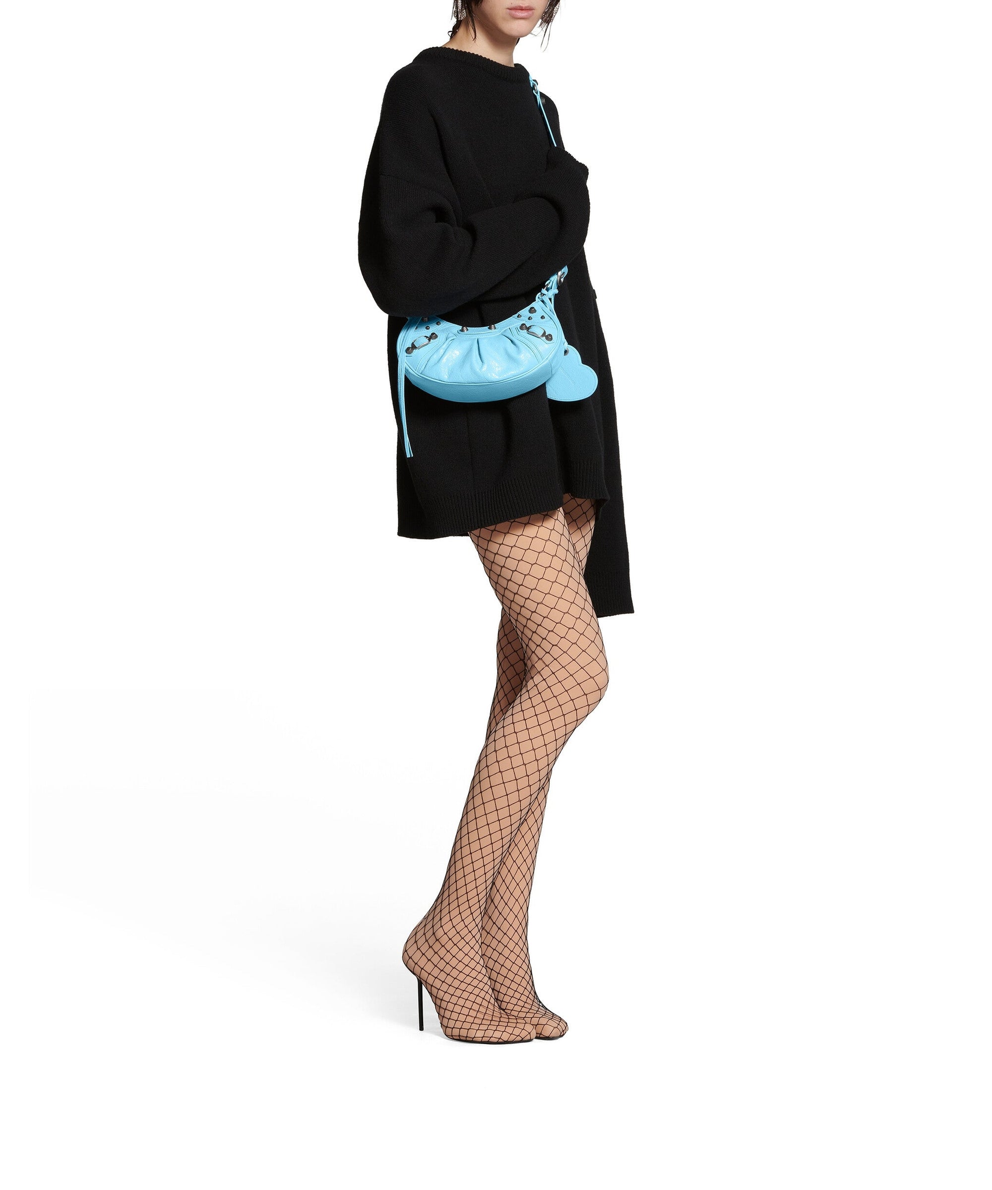 Le Cagole XS Shoulder Bag - Sea Blue