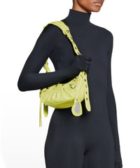 Le Cagole XS Shoulder Bag - Lime