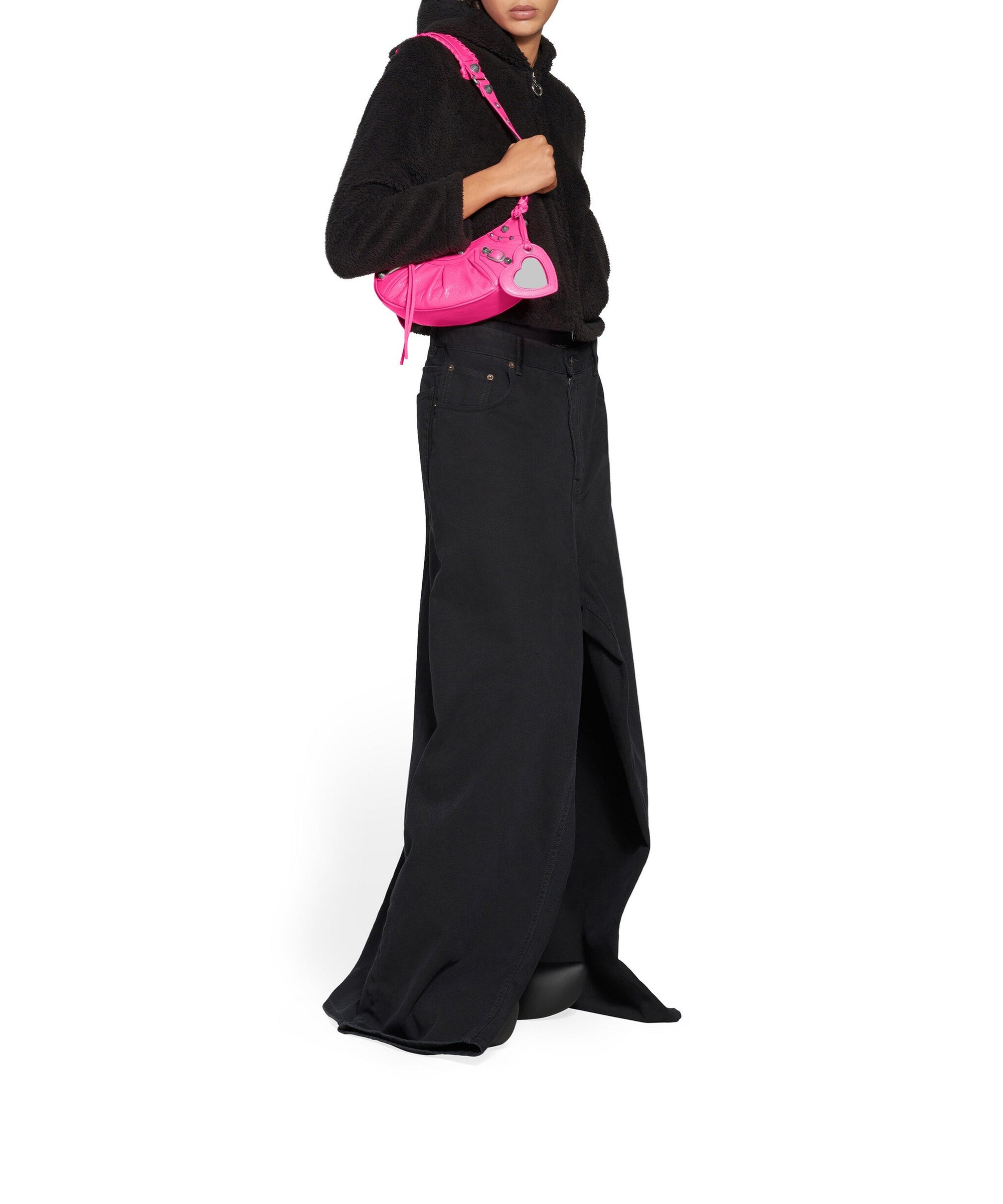 Le Cagole XS Shoulder Bag - Fluo Pink
