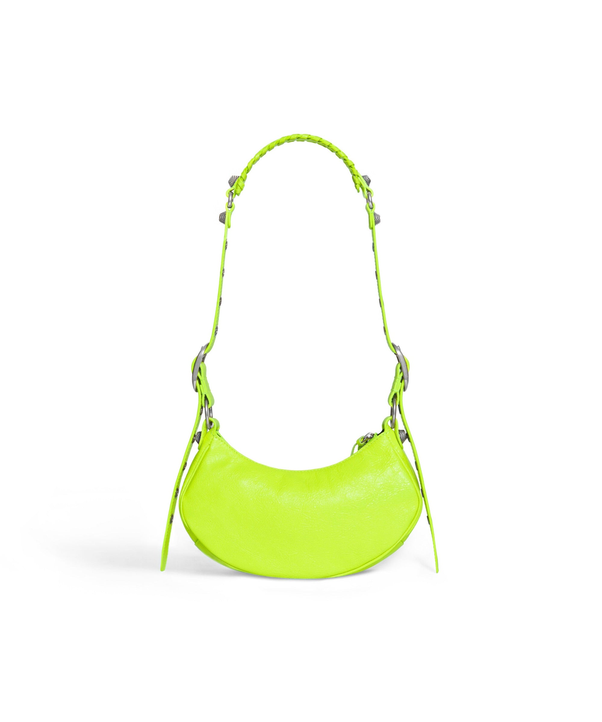 Le Cagole XS Shoulder Bag - Fluo Yellow
