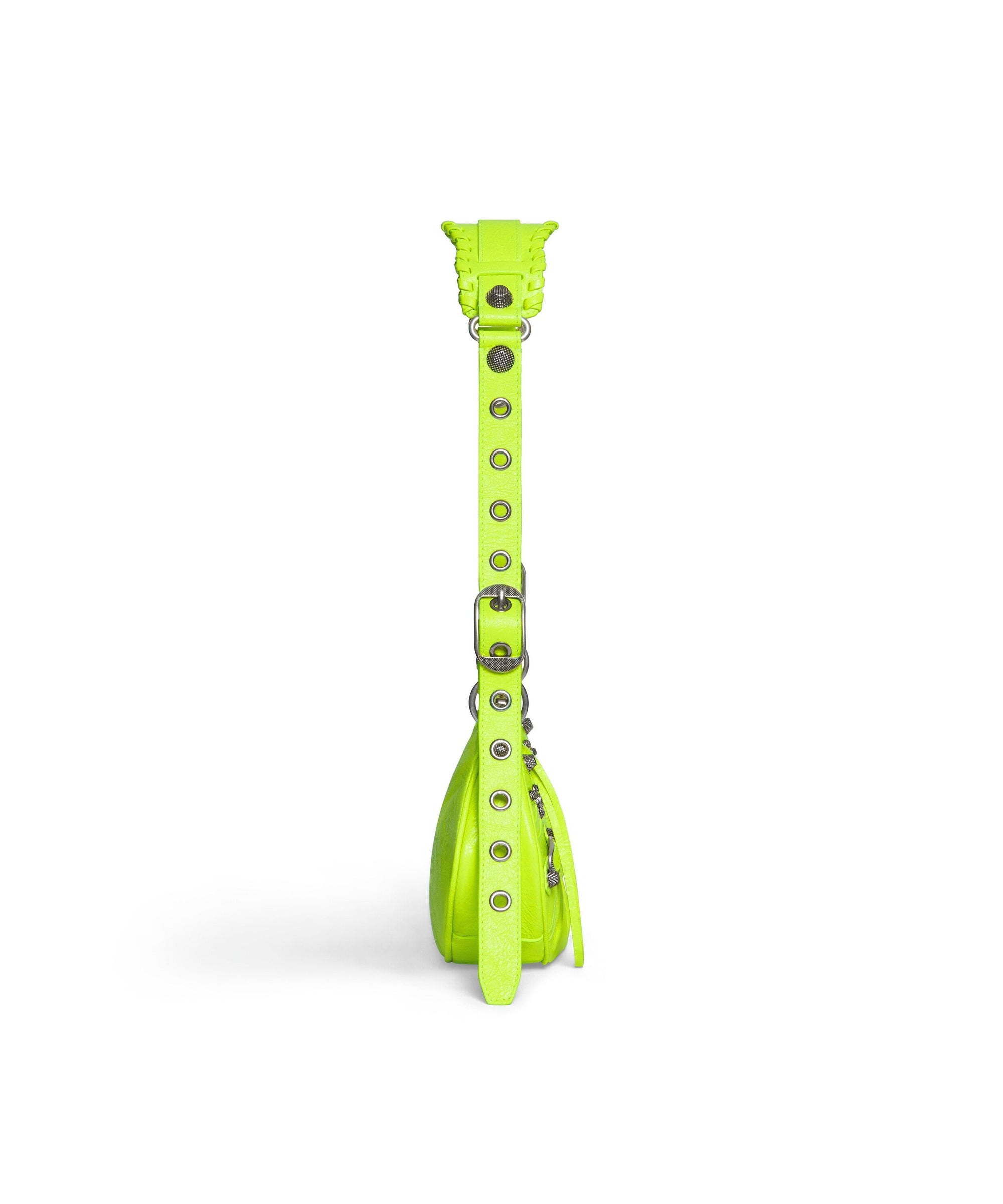 Le Cagole XS Shoulder Bag - Fluo Yellow