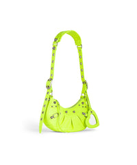 Le Cagole XS Shoulder Bag - Fluo Yellow