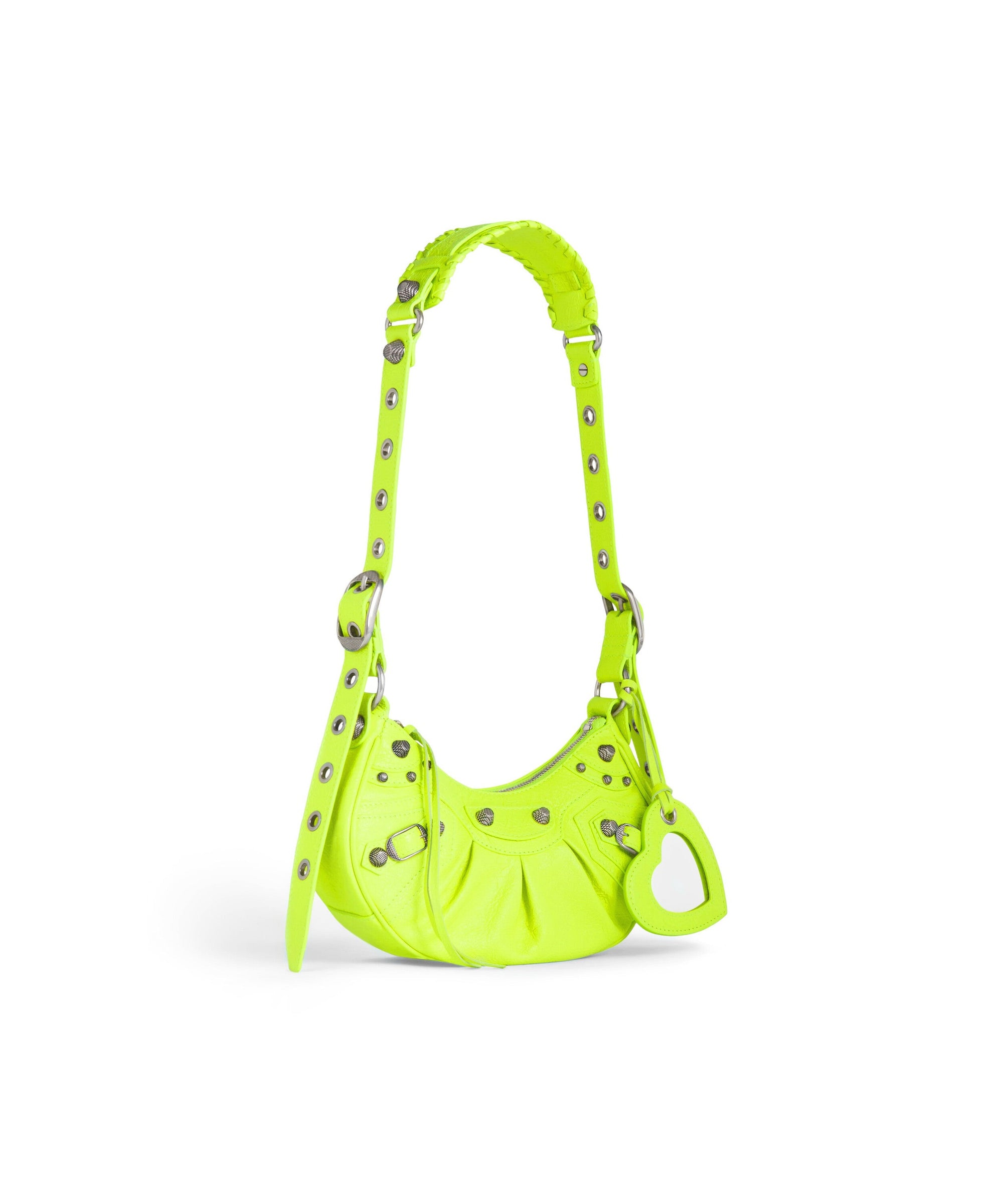 Le Cagole XS Shoulder Bag - Fluo Yellow