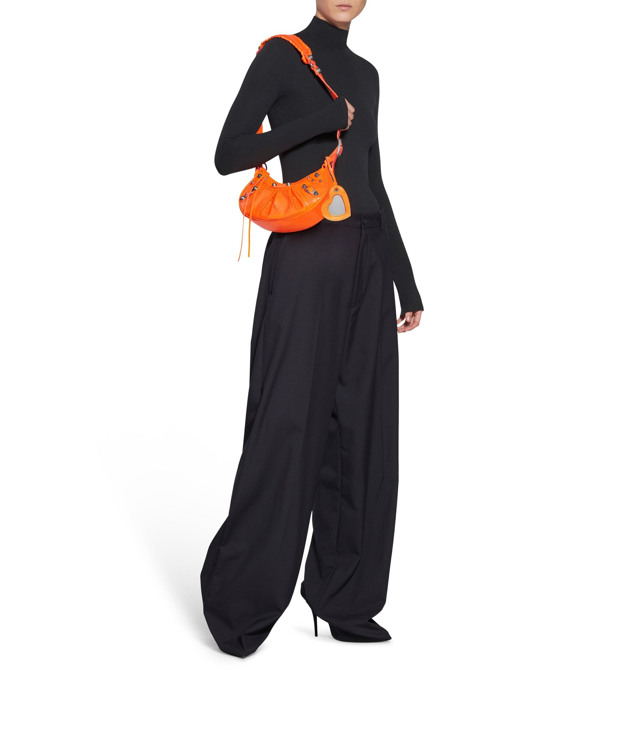 Le Cagole XS Shoulder Bag - Fluo Orange