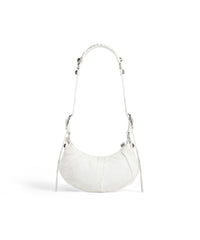 Le Cagole XS Shoulder Bag Denim - Optic White