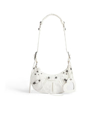 Le Cagole XS Shoulder Bag Denim - Optic White