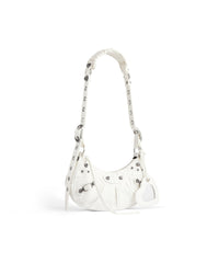 Le Cagole XS Shoulder Bag Denim - Optic White