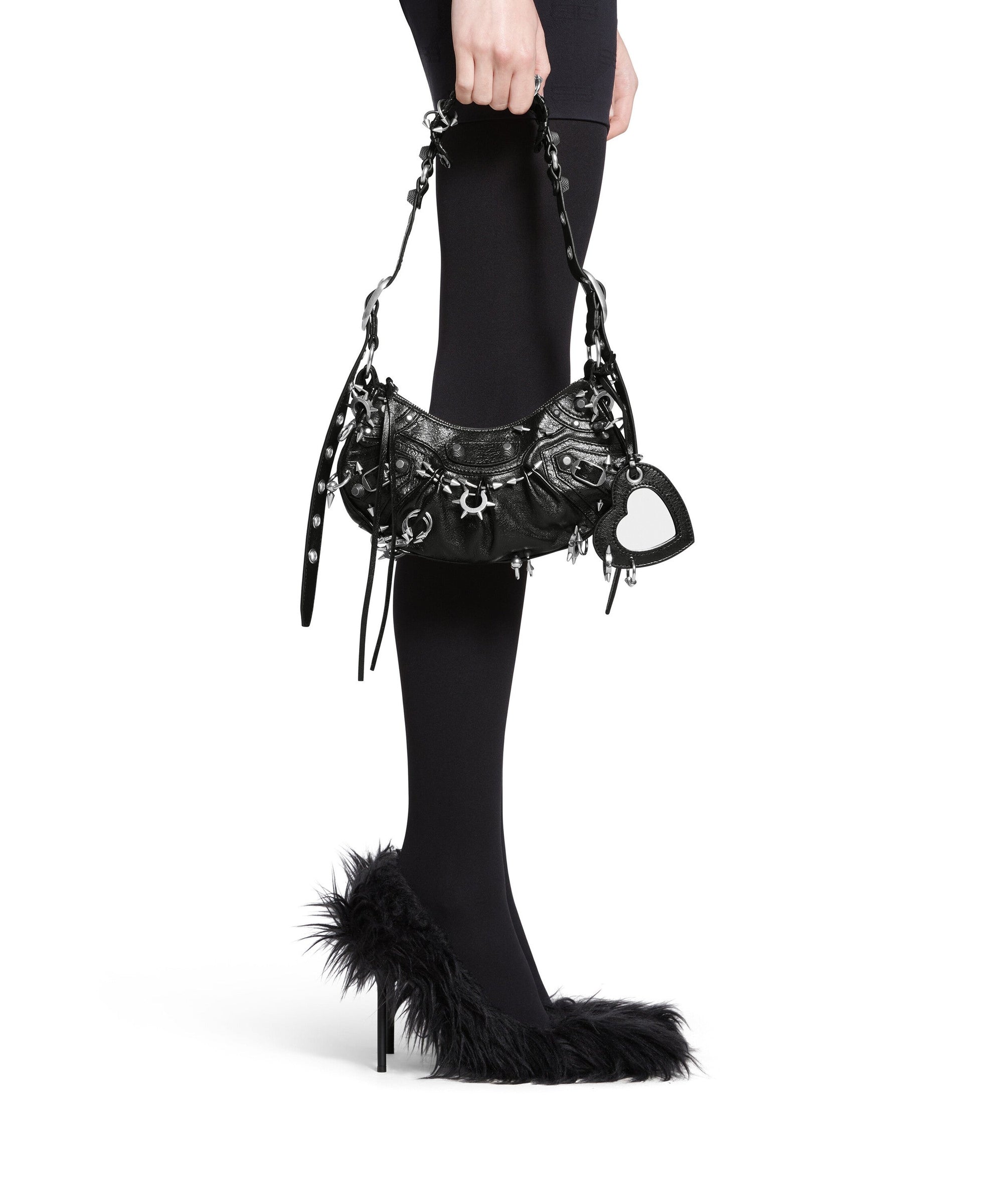 Le Cagole Shoulder Bag XS - Black