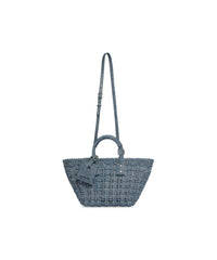 Bistro XS Basket With Strap Denim - Blue Denim & Black