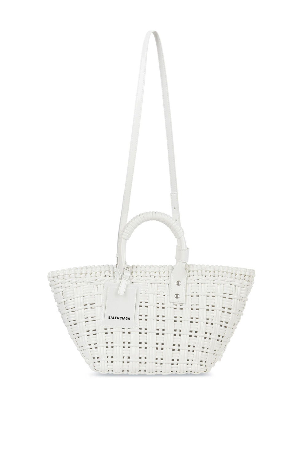 Bistro With Strap white XS Basket - White