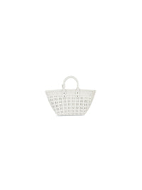 Bistro With Strap white XS Basket - White