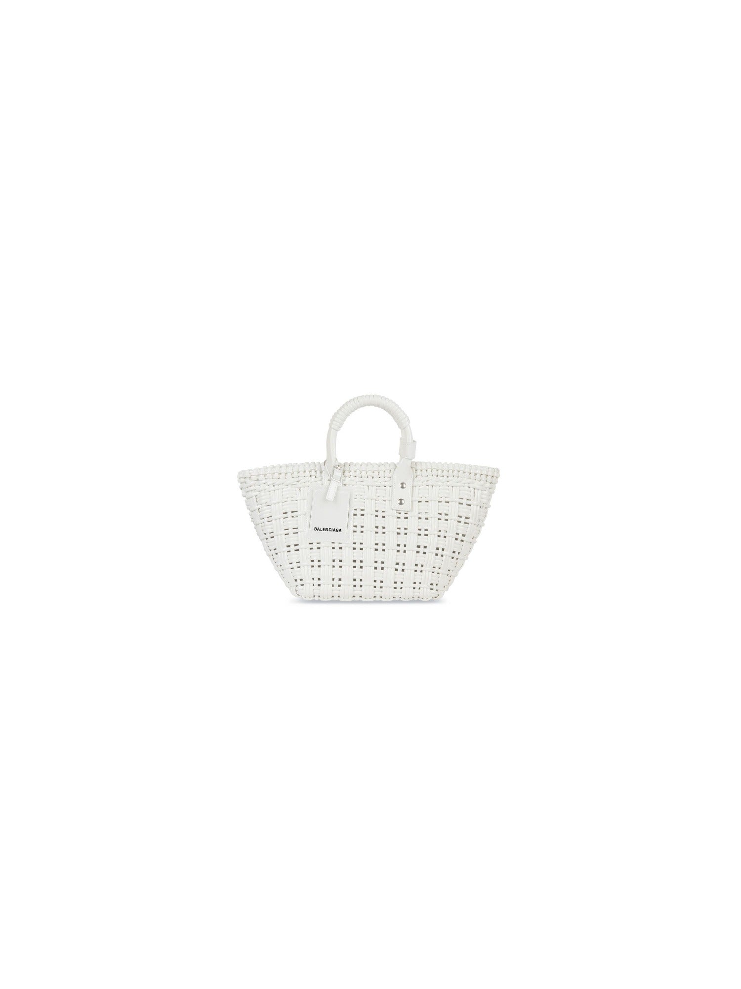 Bistro With Strap white XS Basket - White