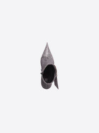 Essex dark grey 80mm Boots - Dark Grey & Nick