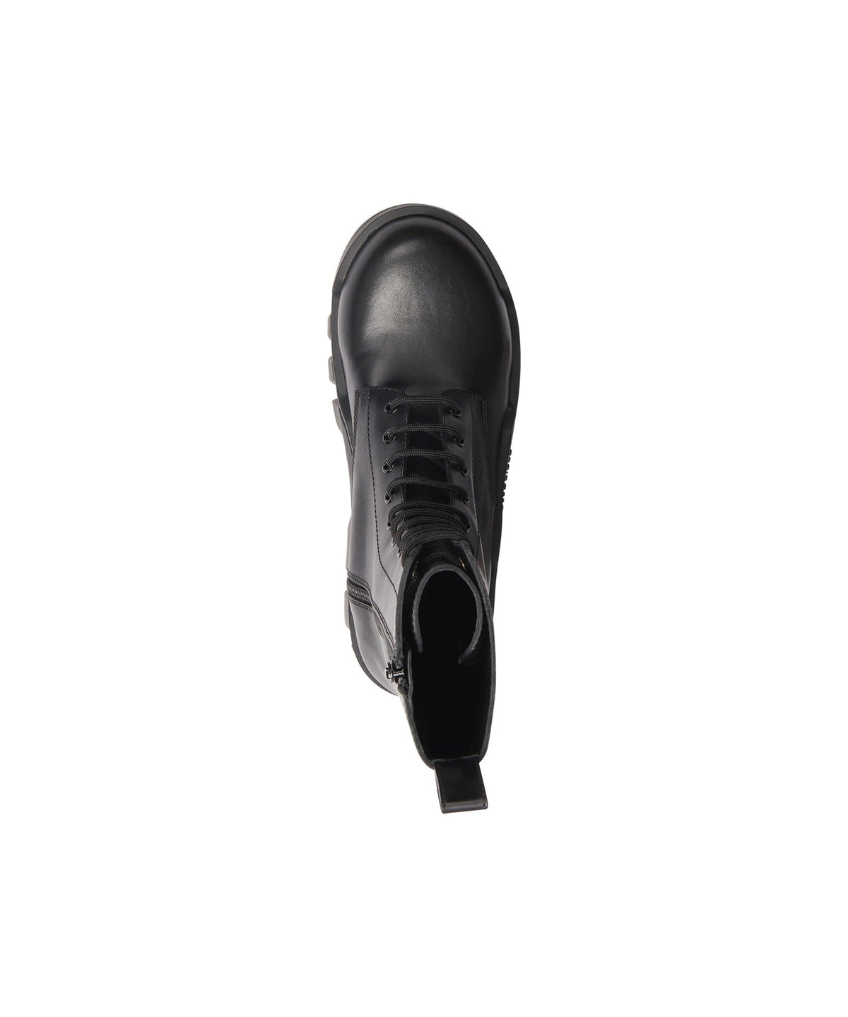 Bulldozer Lace-Up Boots - Black