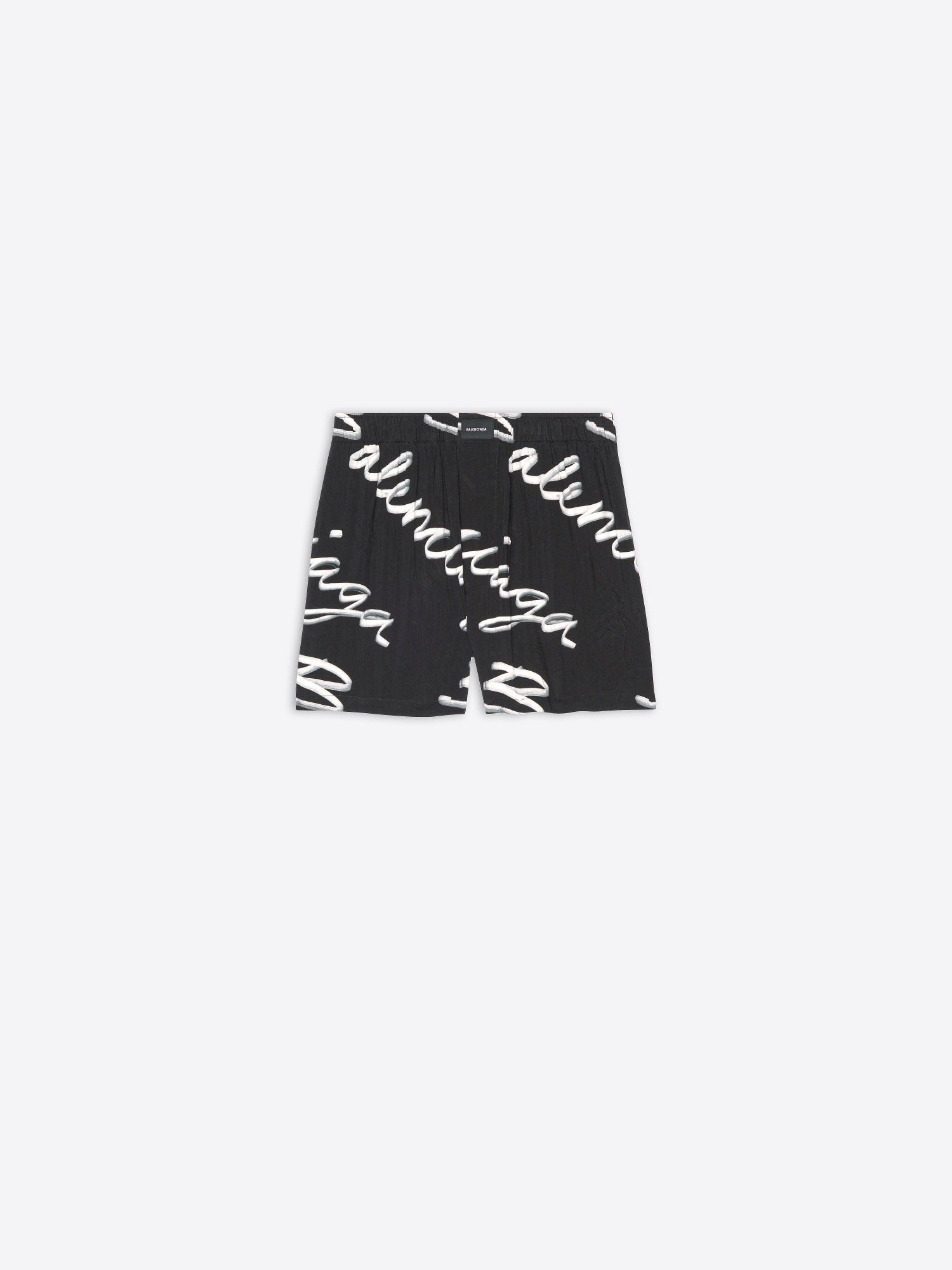 Handwritten Pyjama black & white Short - Black & White