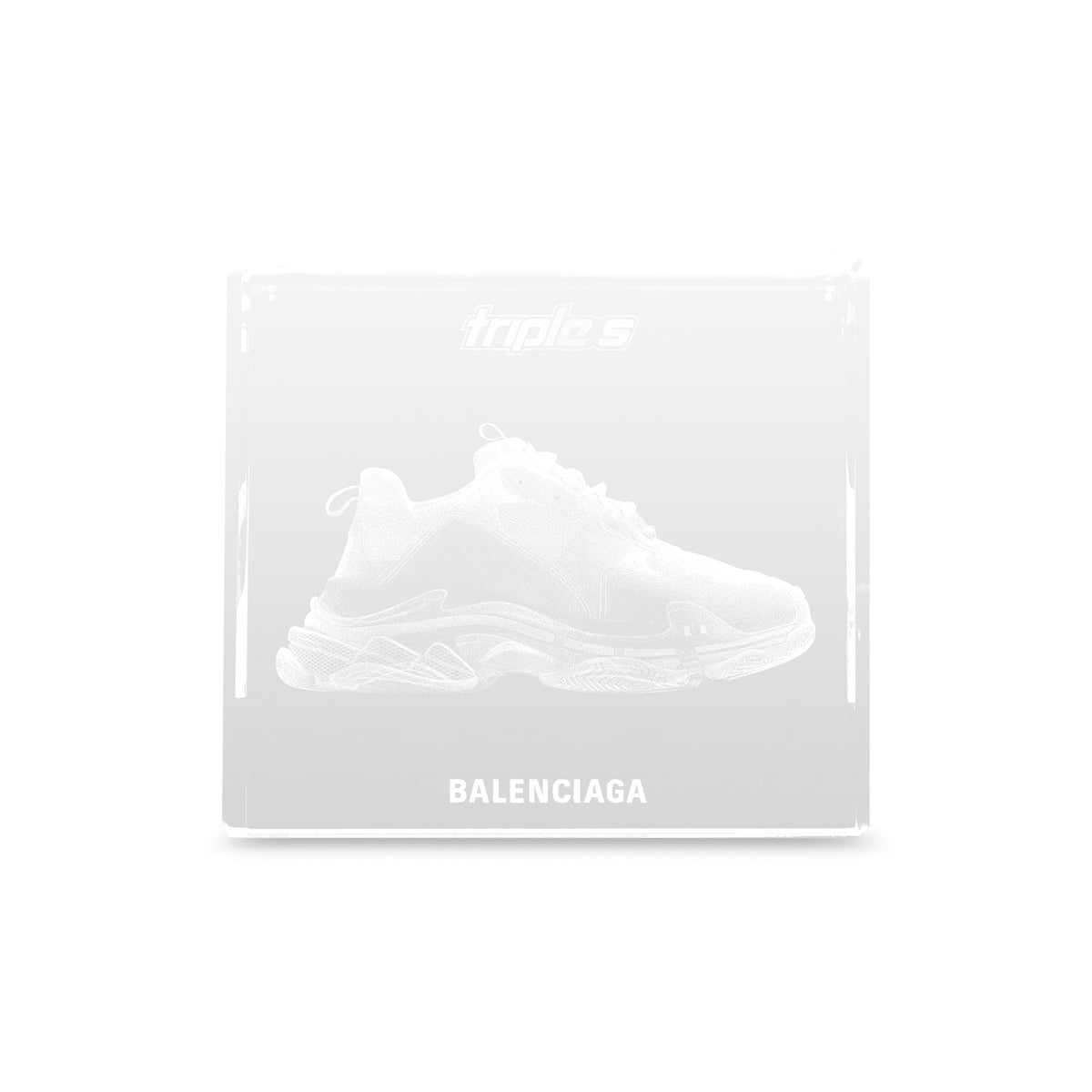 Triple S Sneakers Laser Cube - Triple S