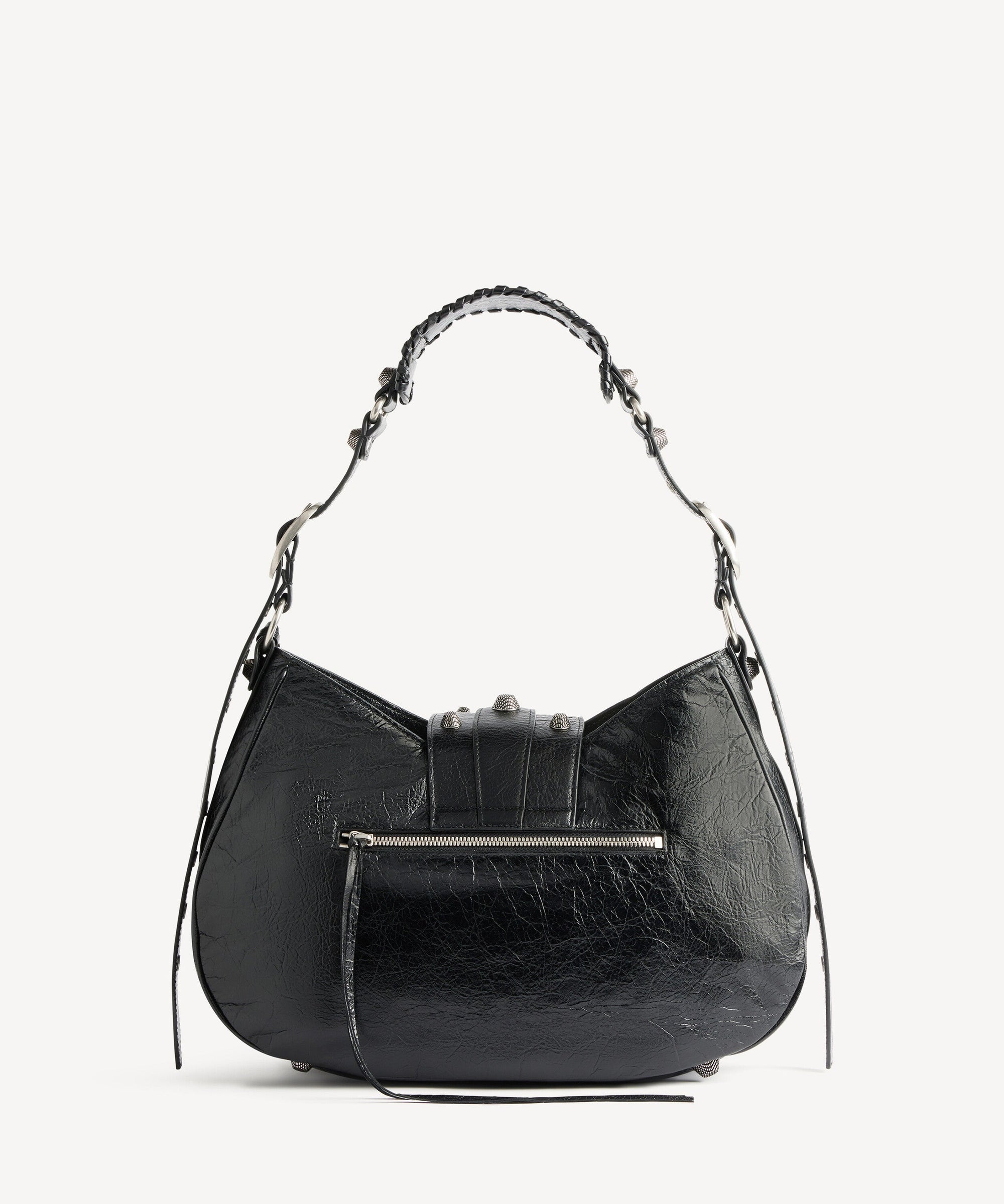 Le Cagole Medium Shoulder Bag - Black