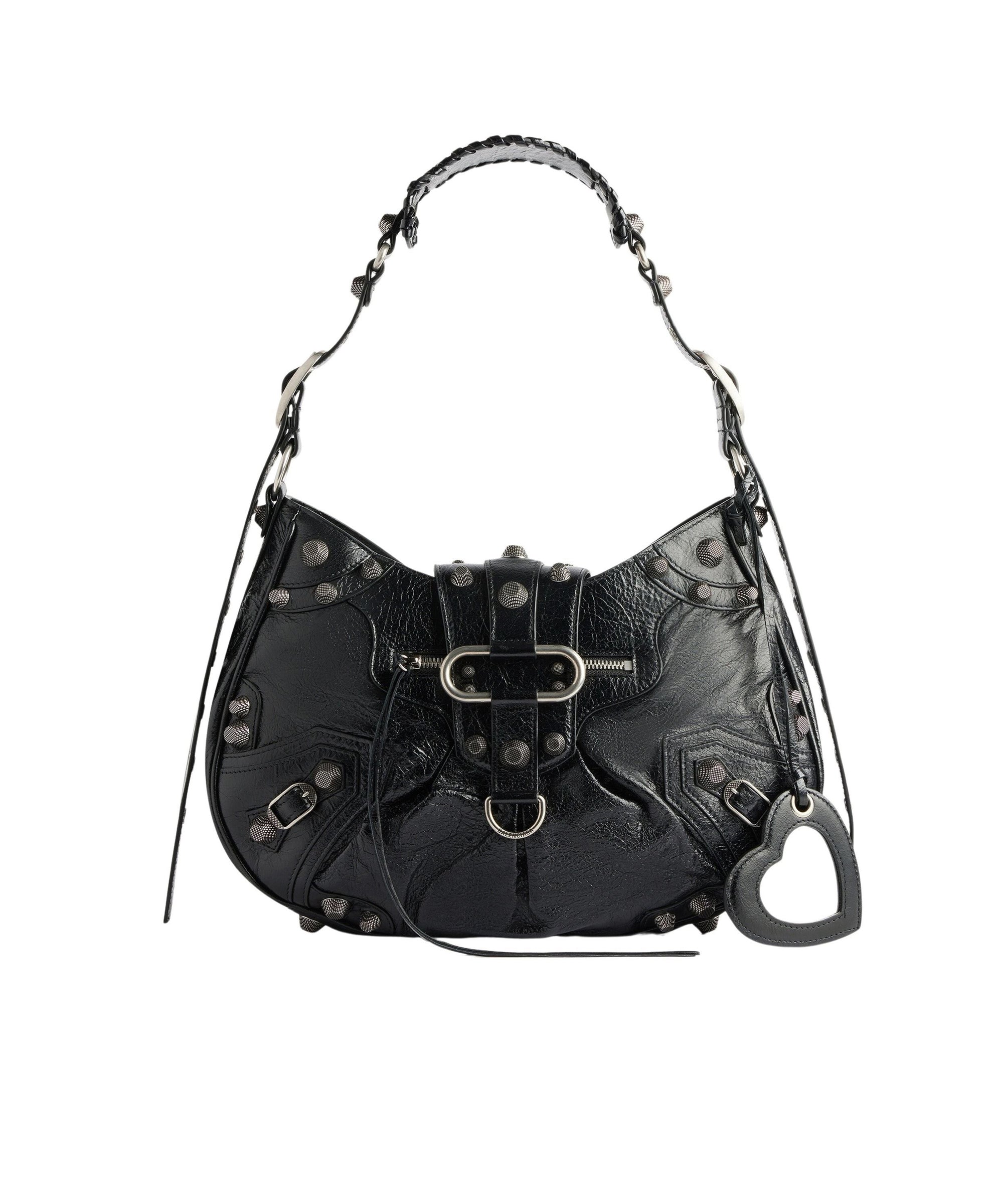 Le Cagole Medium Shoulder Bag - Black