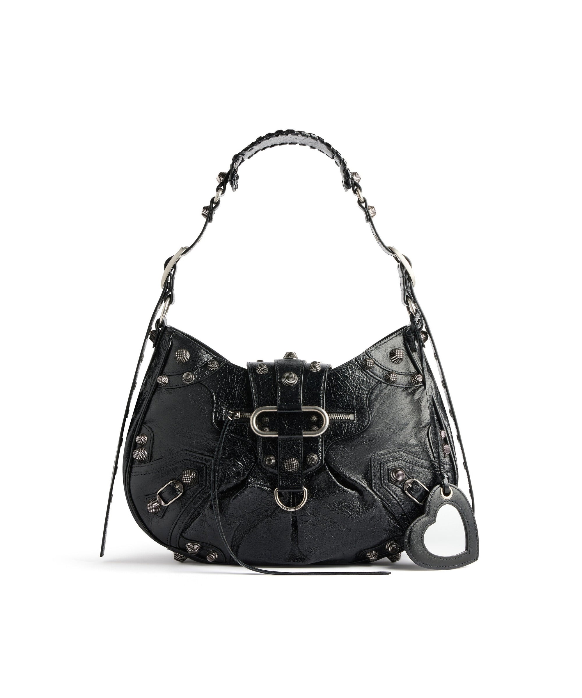 Le Cagole Medium Shoulder Bag - Black