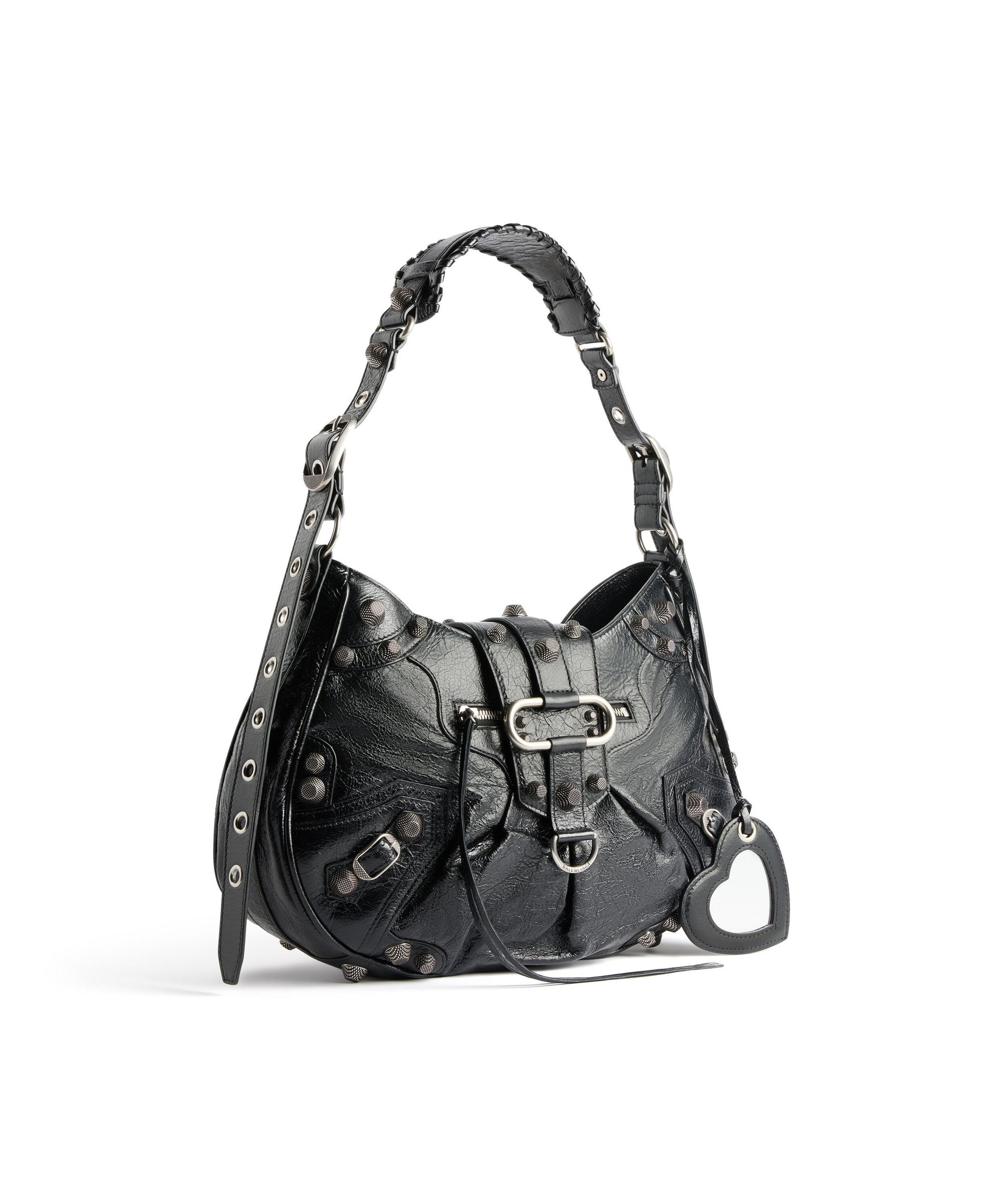 Le Cagole Medium Shoulder Bag - Black