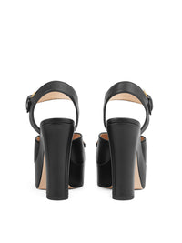 Baby black 85mm Sandals - Black